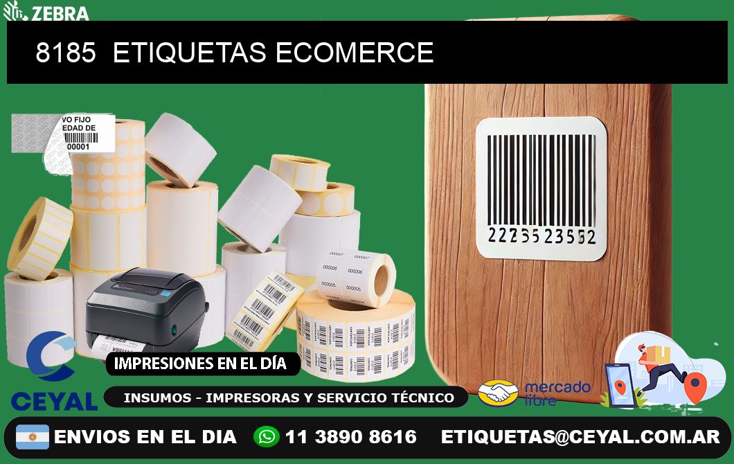 8185  ETIQUETAS ECOMERCE