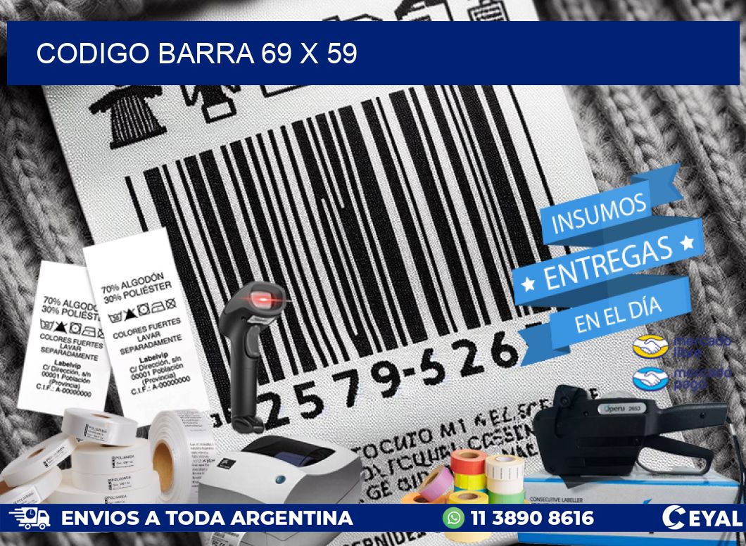 CODIGO BARRA 69 x 59