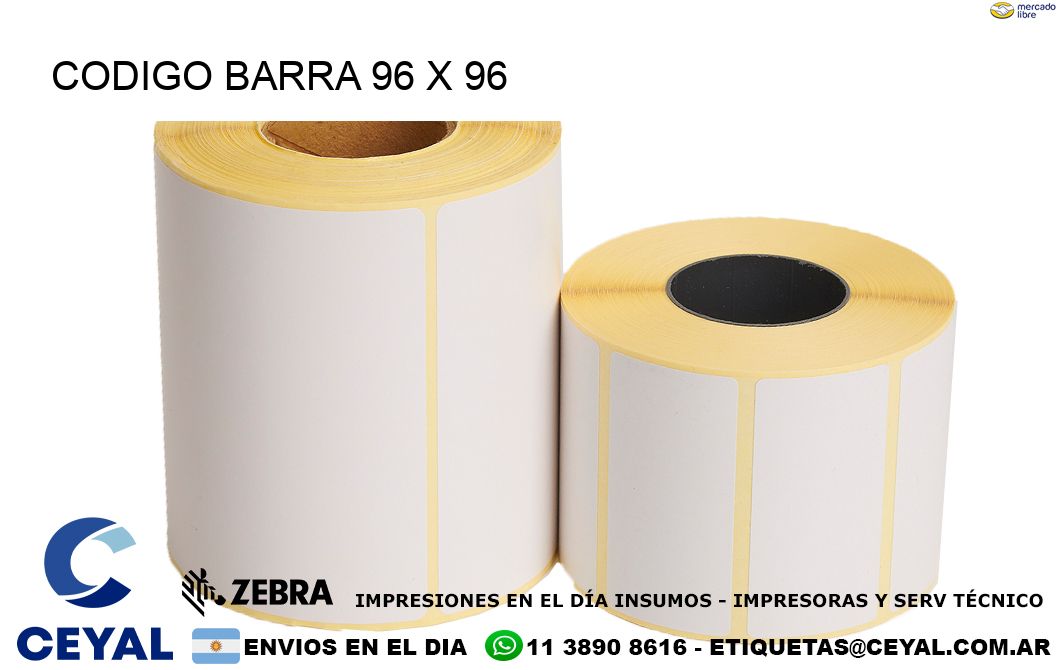 CODIGO BARRA 96 x 96