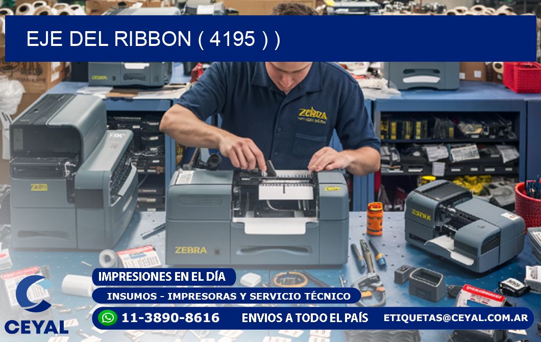 EJE DEL RIBBON ( 4195 ) )