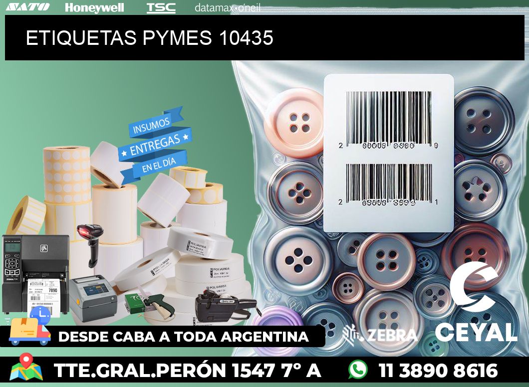 ETIQUETAS PYMES 10435