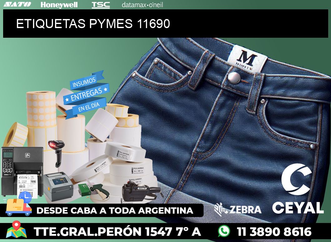 ETIQUETAS PYMES 11690