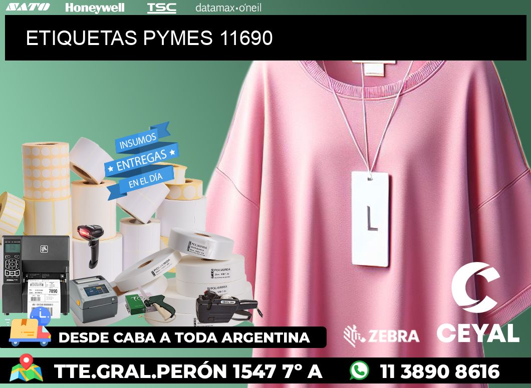 ETIQUETAS PYMES 11690