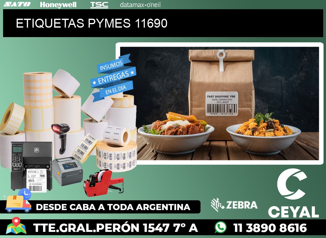 ETIQUETAS PYMES 11690