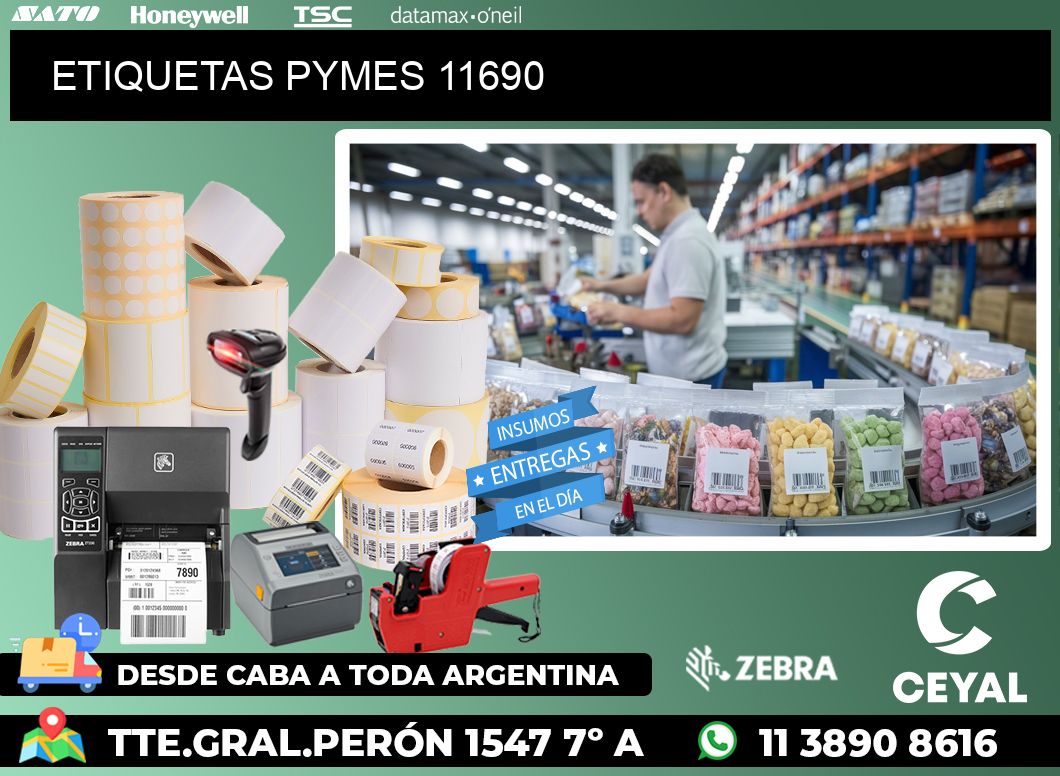 ETIQUETAS PYMES 11690