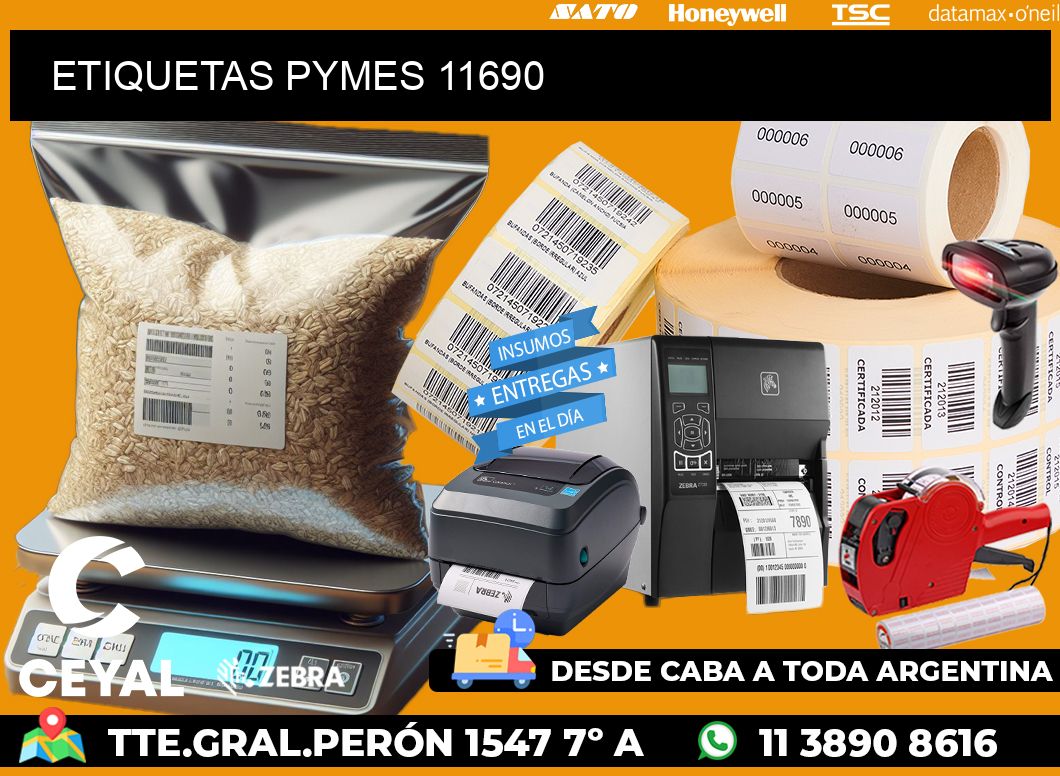 ETIQUETAS PYMES 11690