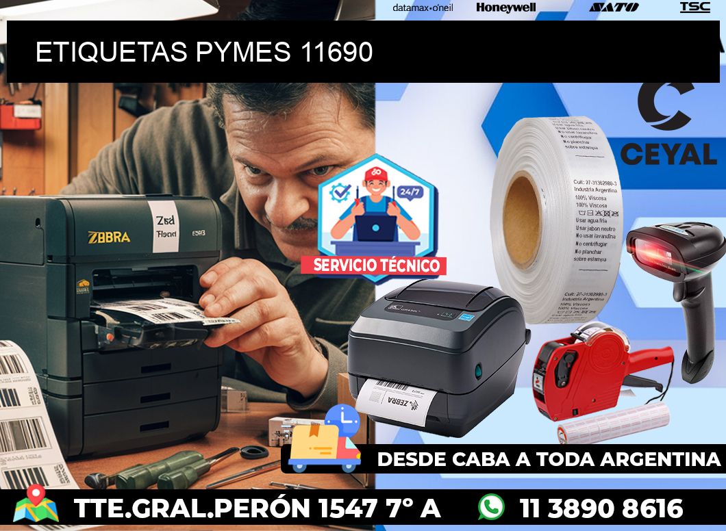 ETIQUETAS PYMES 11690