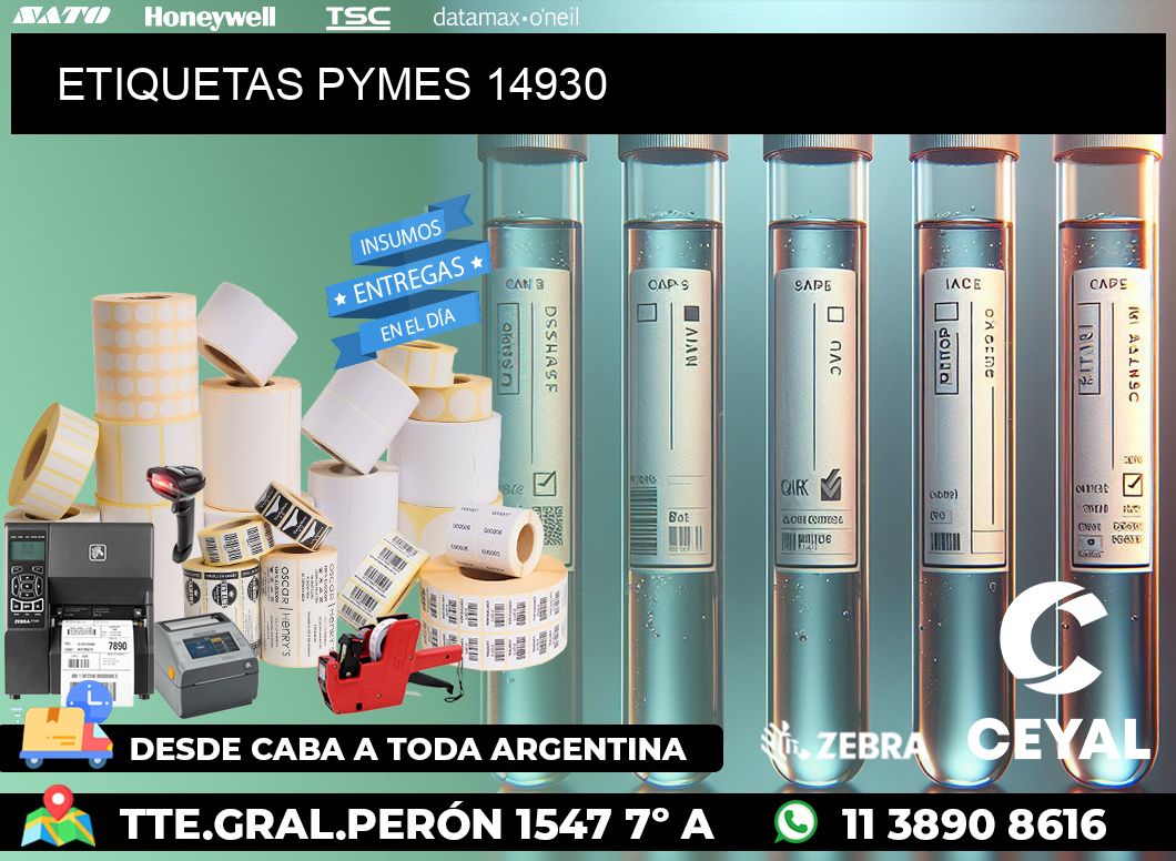 ETIQUETAS PYMES 14930