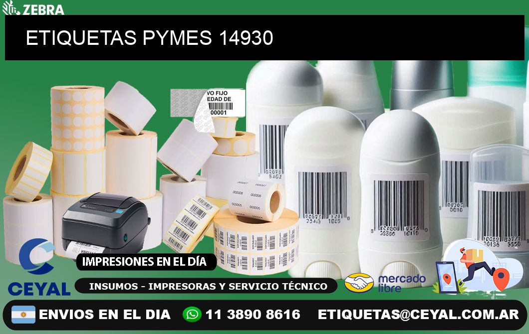 ETIQUETAS PYMES 14930