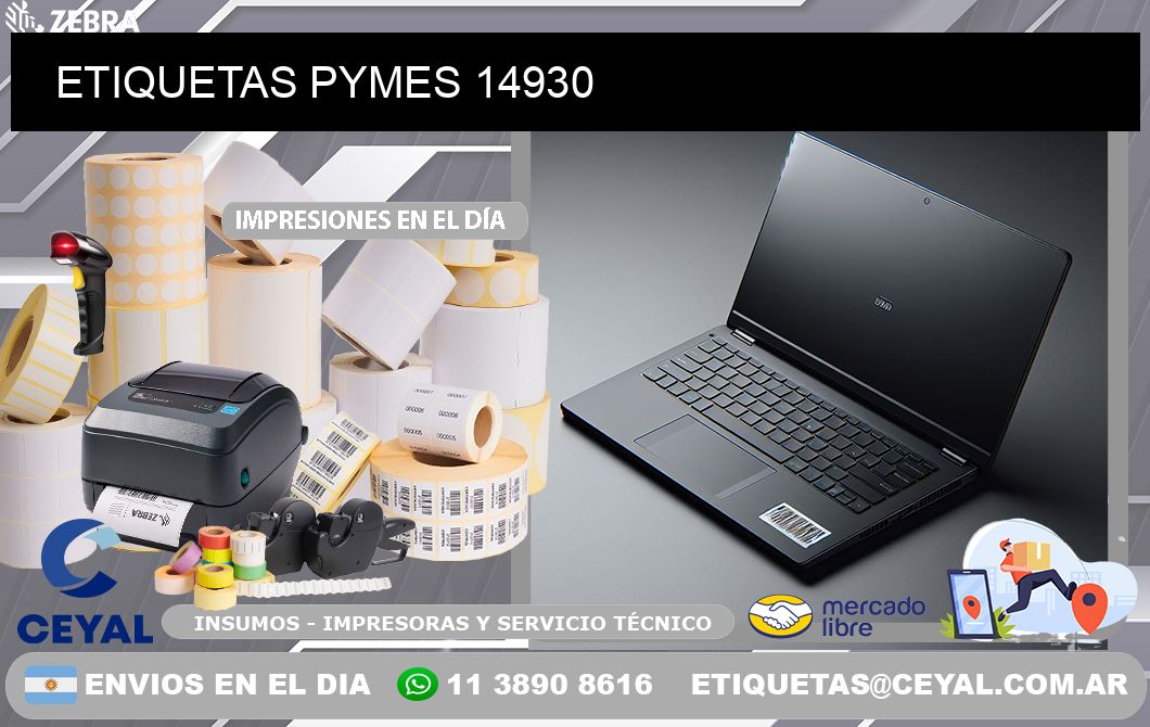 ETIQUETAS PYMES 14930