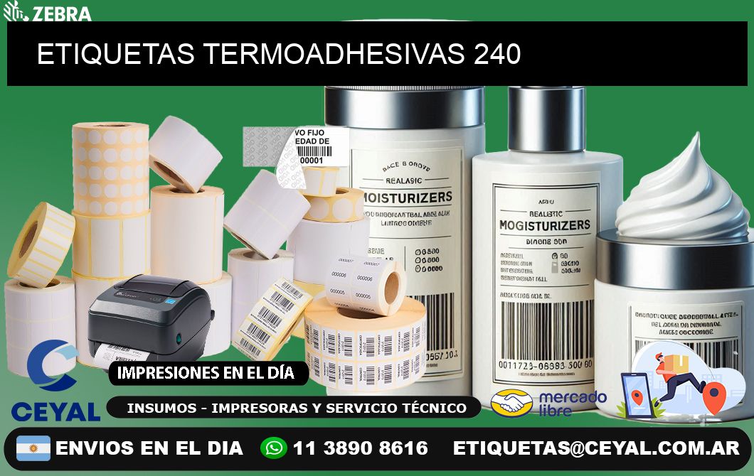 ETIQUETAS TERMOADHESIVAS 240