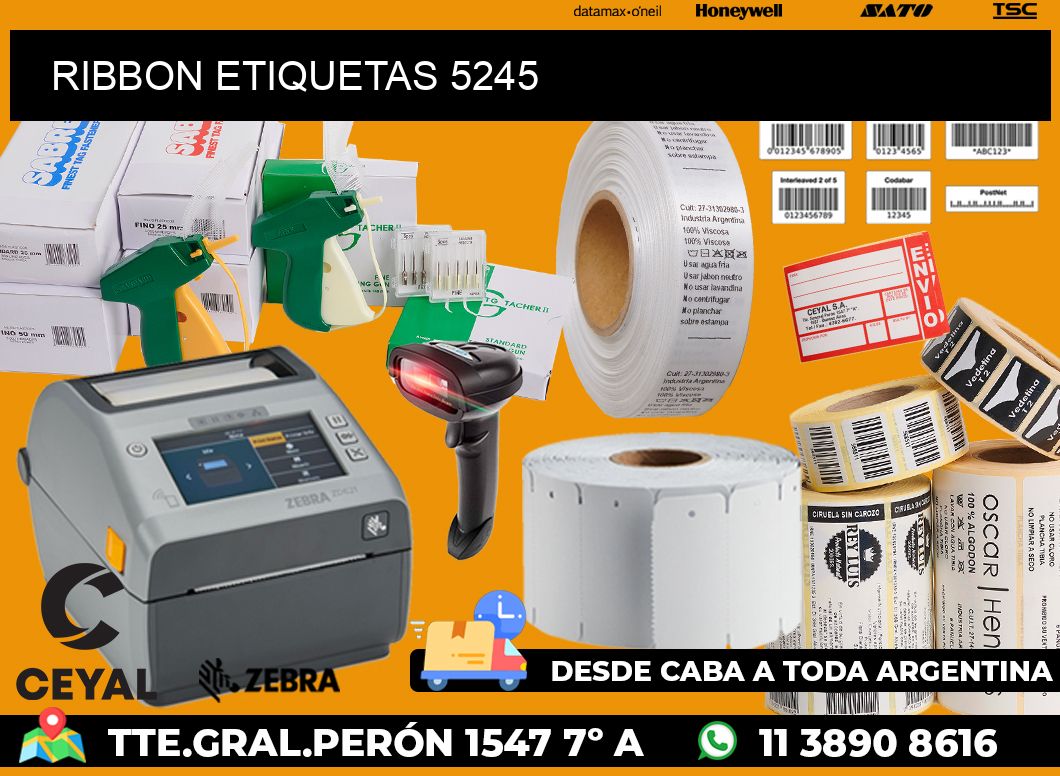 RIBBON ETIQUETAS 5245