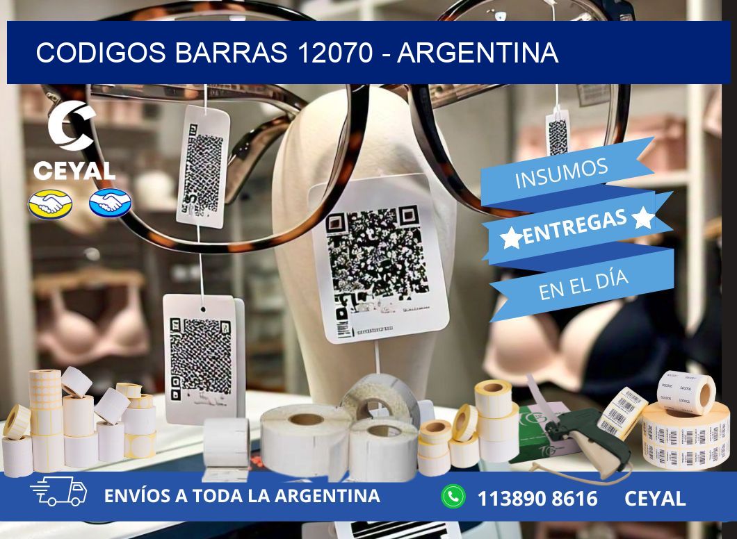 CODIGOS BARRAS 12070 – ARGENTINA