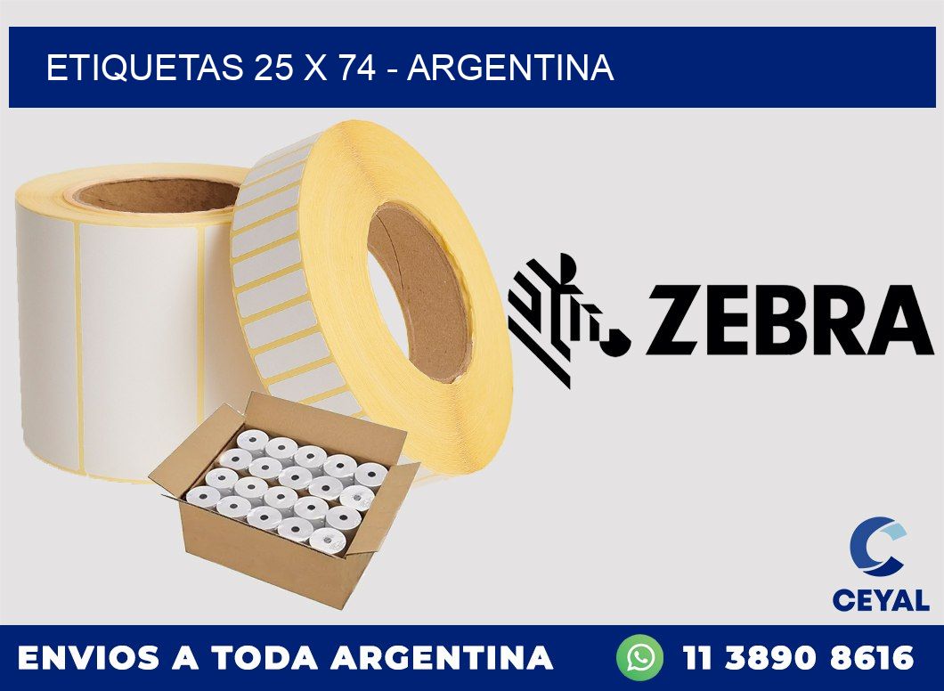 ETIQUETAS 25 x 74 – ARGENTINA