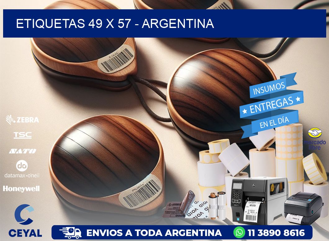 ETIQUETAS 49 x 57 - ARGENTINA