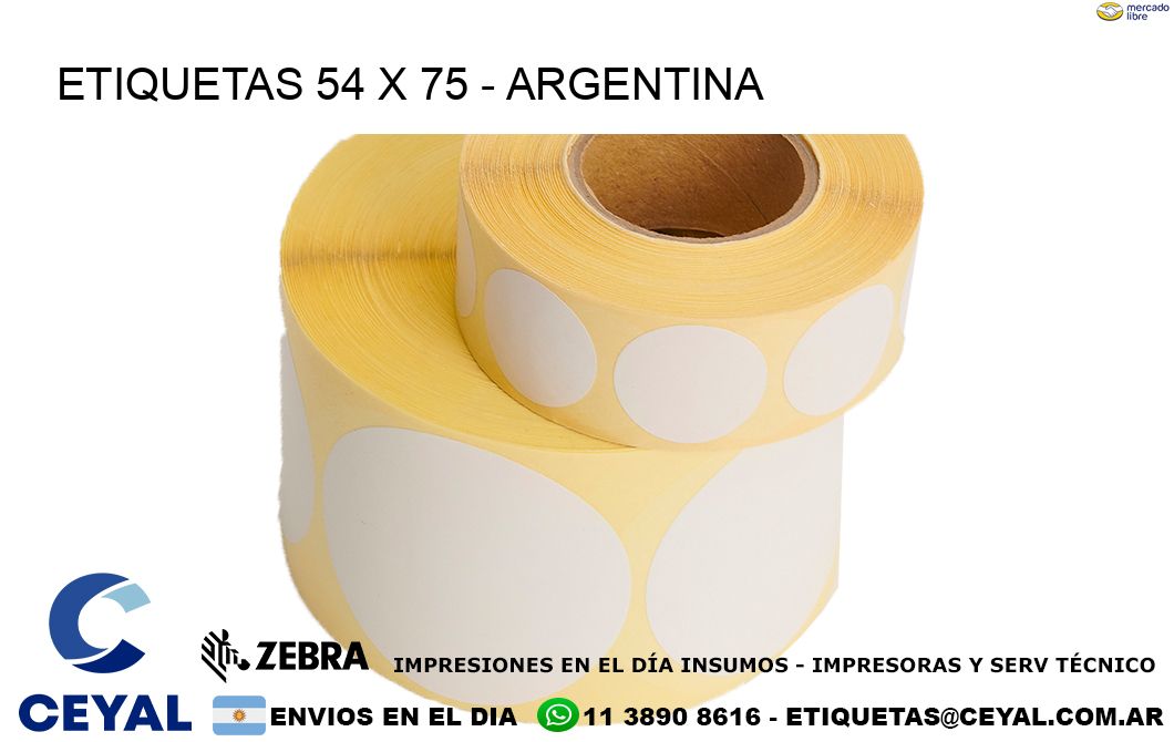 ETIQUETAS 54 x 75 – ARGENTINA