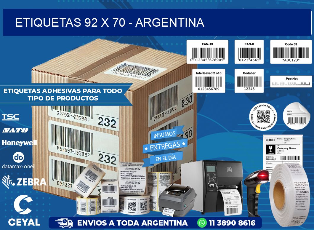 ETIQUETAS 92 x 70 – ARGENTINA