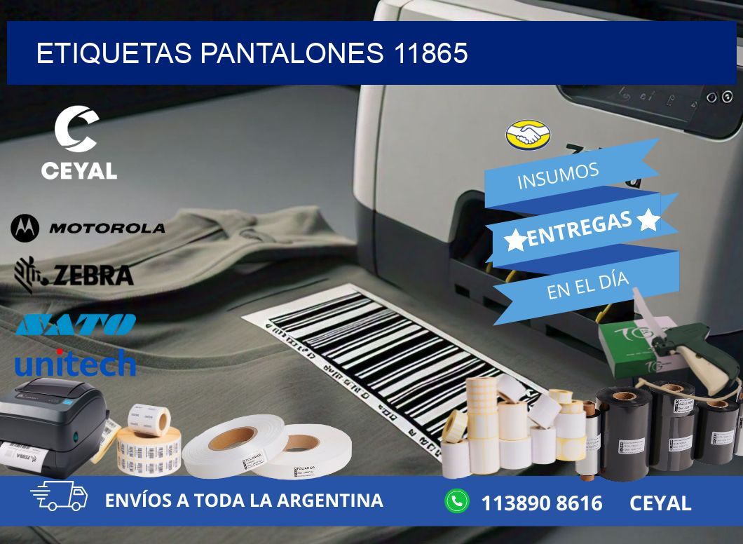 ETIQUETAS PANTALONES 11865