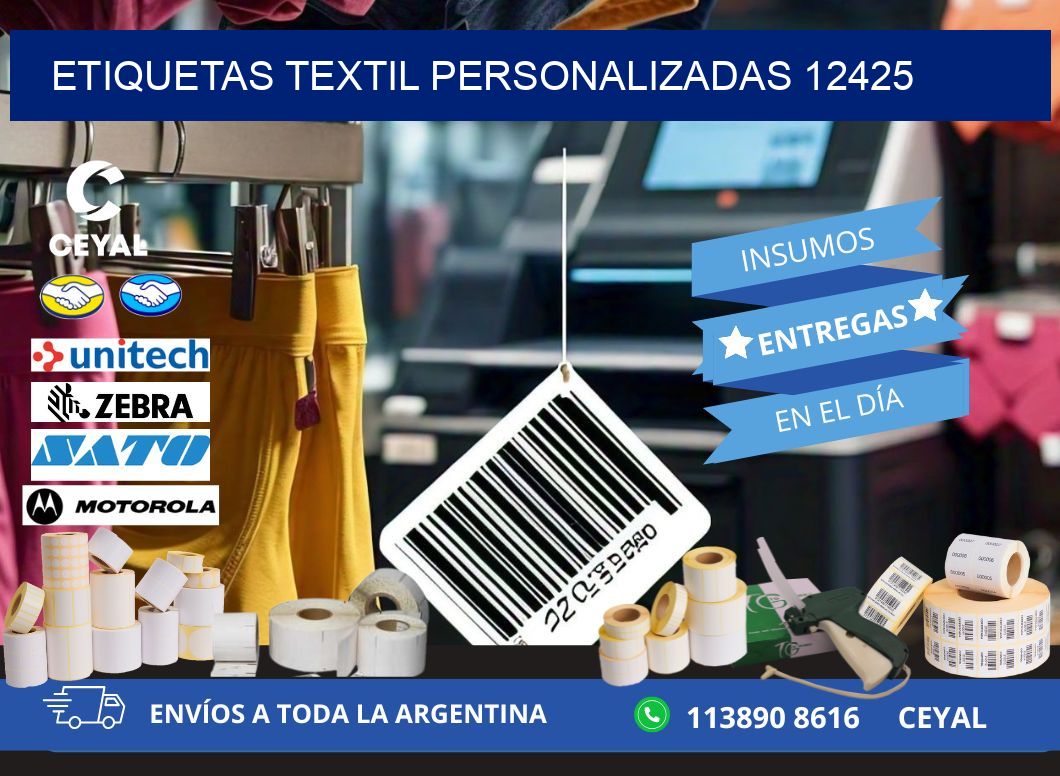 ETIQUETAS TEXTIL PERSONALIZADAS 12425