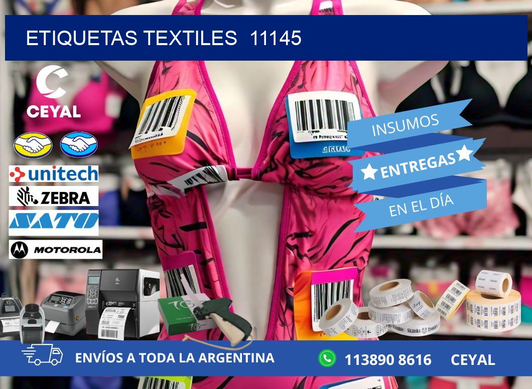 ETIQUETAS TEXTILES  11145