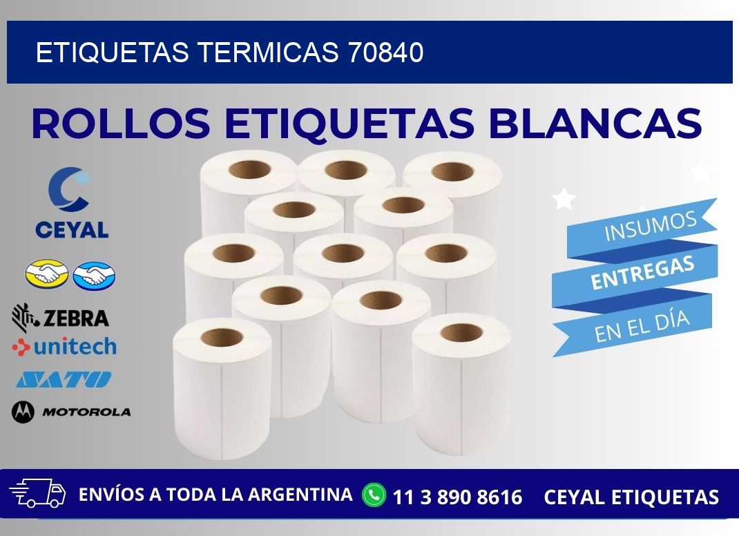 ETIQUETAS TERMICAS 70840