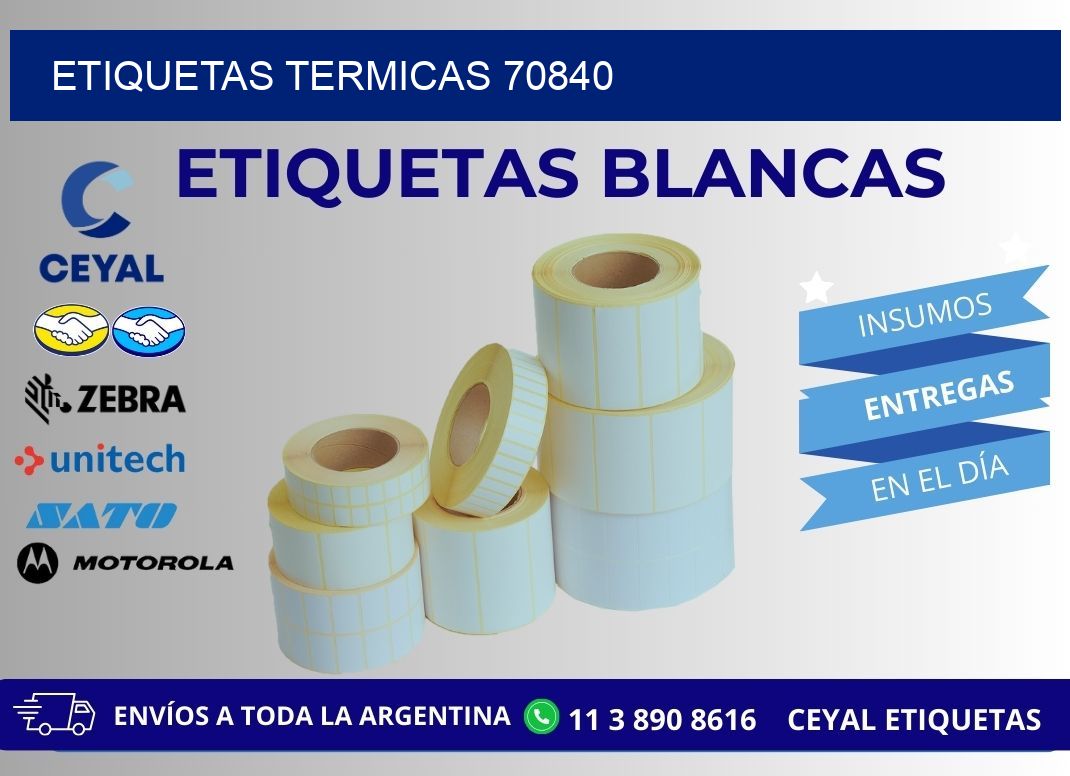 ETIQUETAS TERMICAS 70840