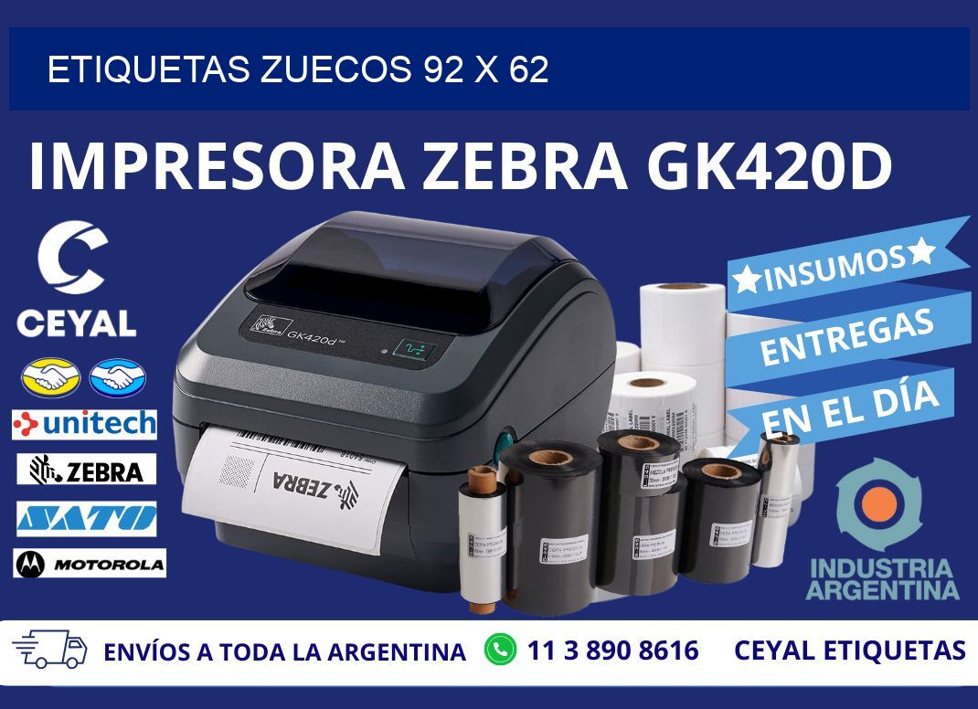 ETIQUETAS ZUECOS 92 x 62