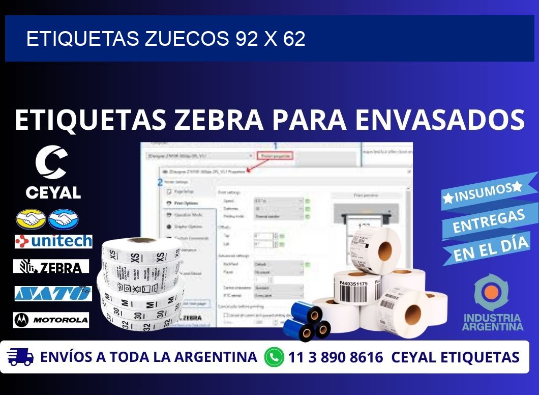 ETIQUETAS ZUECOS 92 x 62