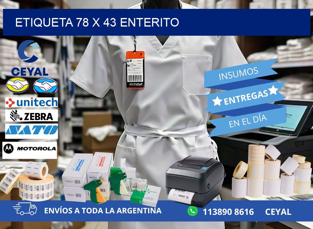 Etiqueta 78 x 43 enterito