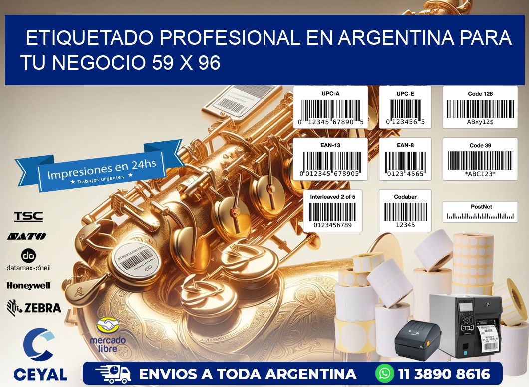 Etiquetado Profesional en Argentina para tu Negocio 59 x 96