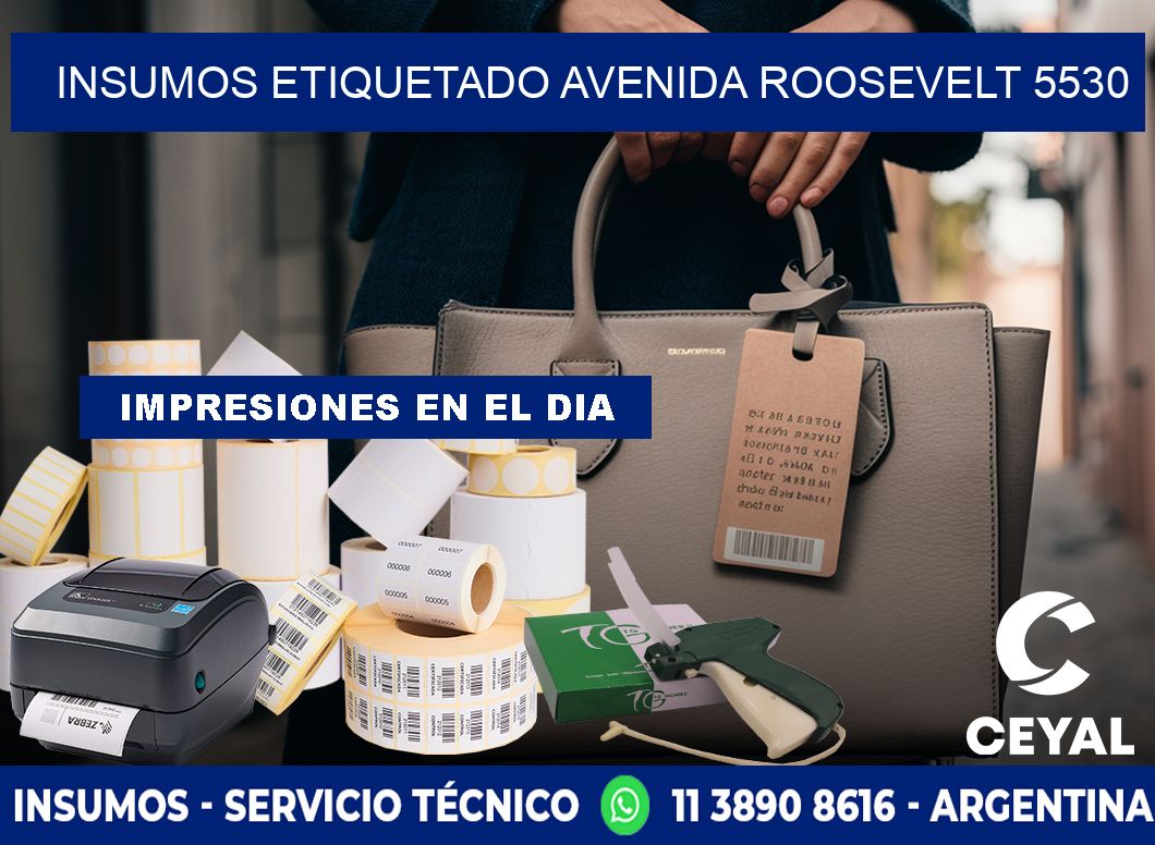 INSUMOS ETIQUETADO Avenida Roosevelt 5530