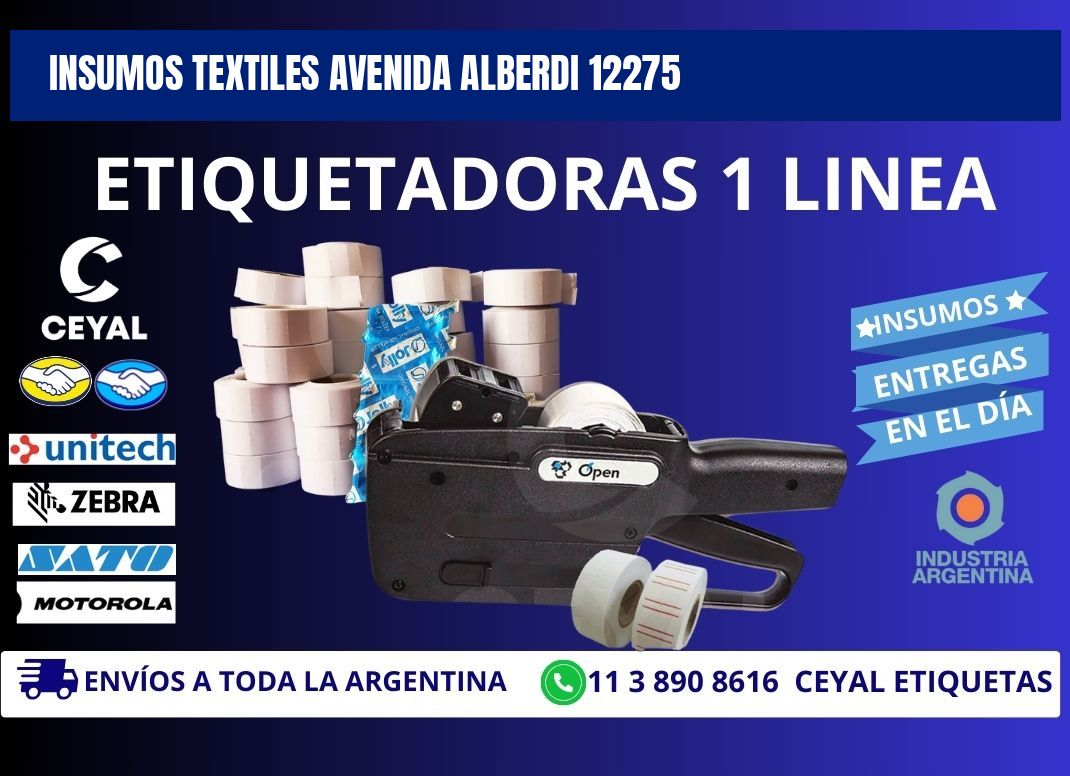 INSUMOS TEXTILES AVENIDA ALBERDI 12275