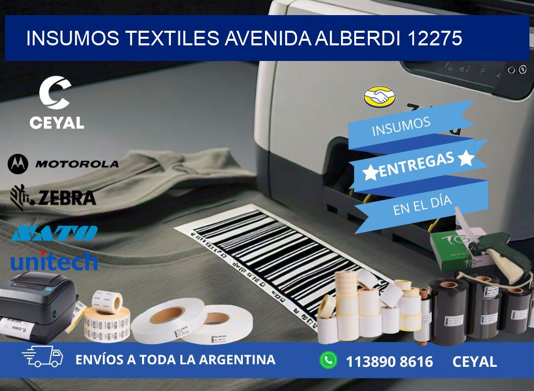 INSUMOS TEXTILES AVENIDA ALBERDI 12275