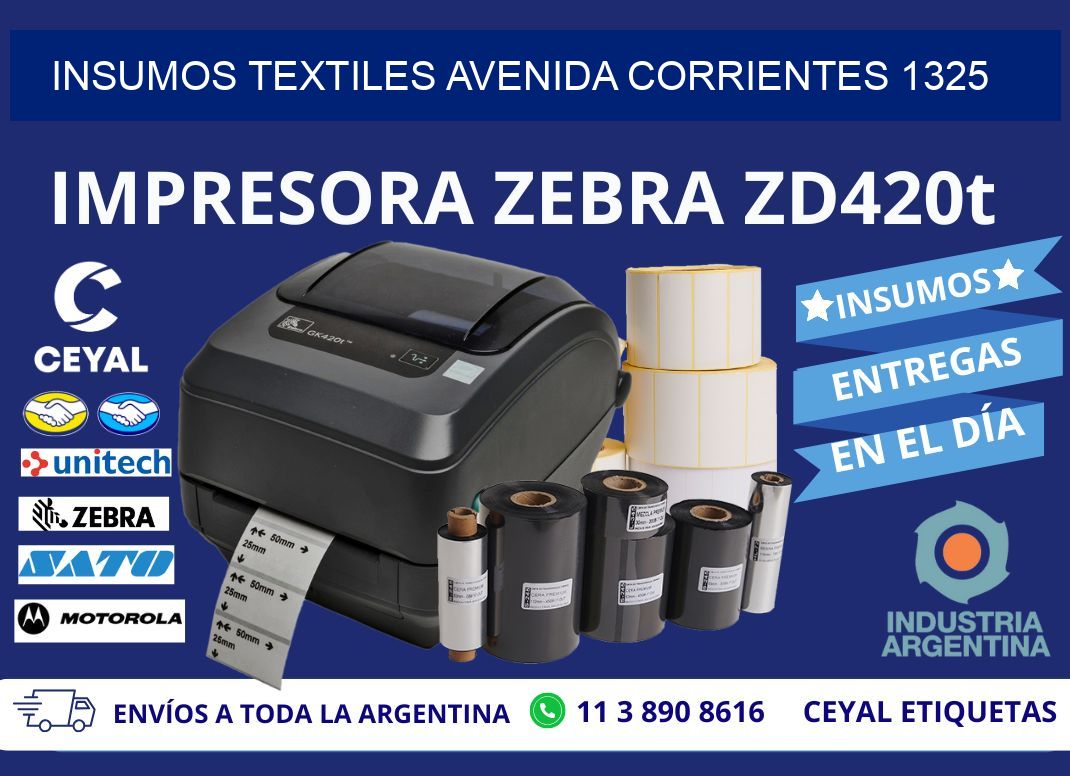 INSUMOS TEXTILES AVENIDA CORRIENTES 1325