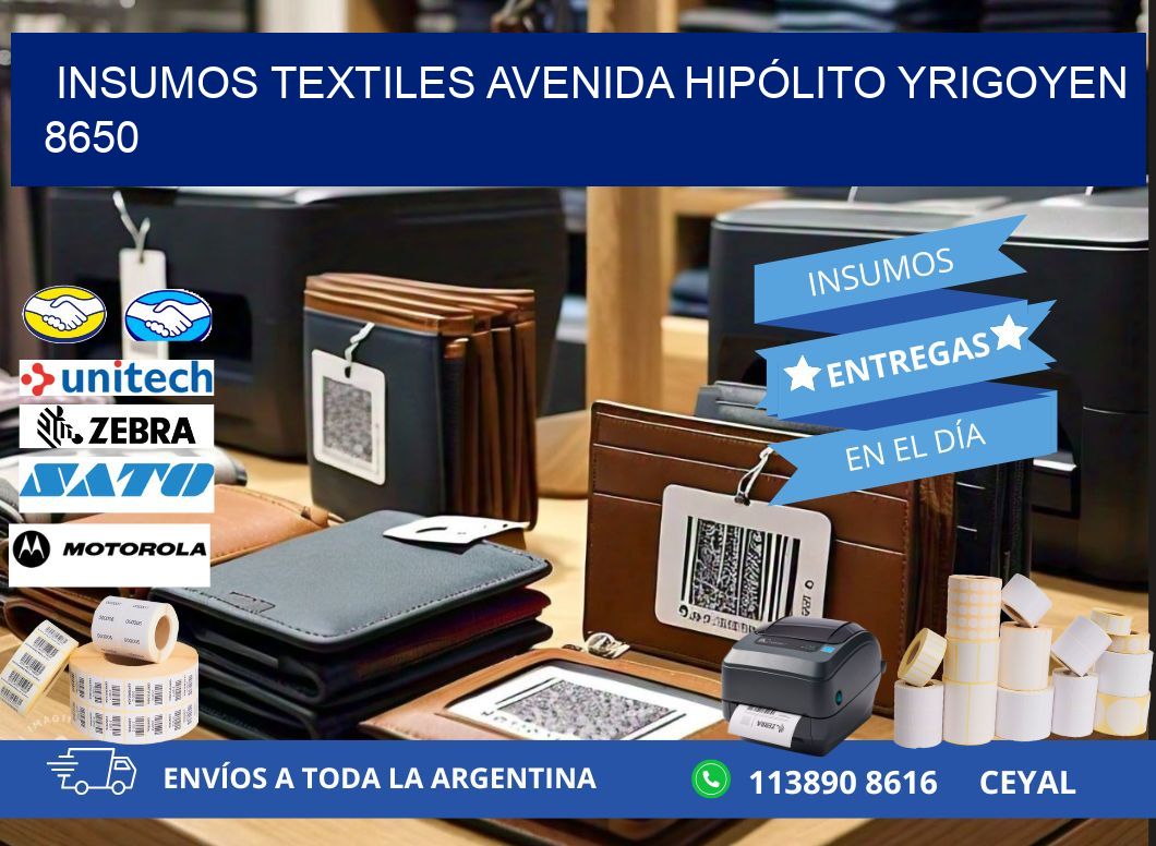 INSUMOS TEXTILES AVENIDA HIPÓLITO YRIGOYEN 8650