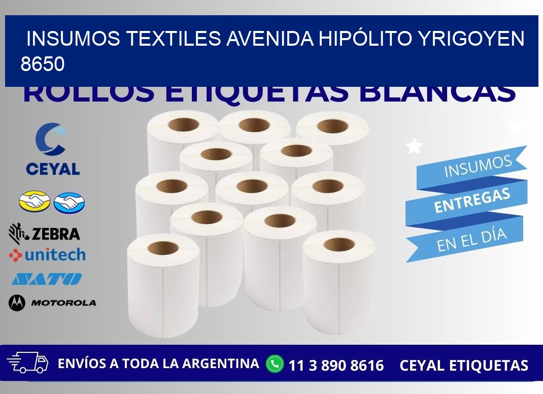 INSUMOS TEXTILES AVENIDA HIPÓLITO YRIGOYEN 8650