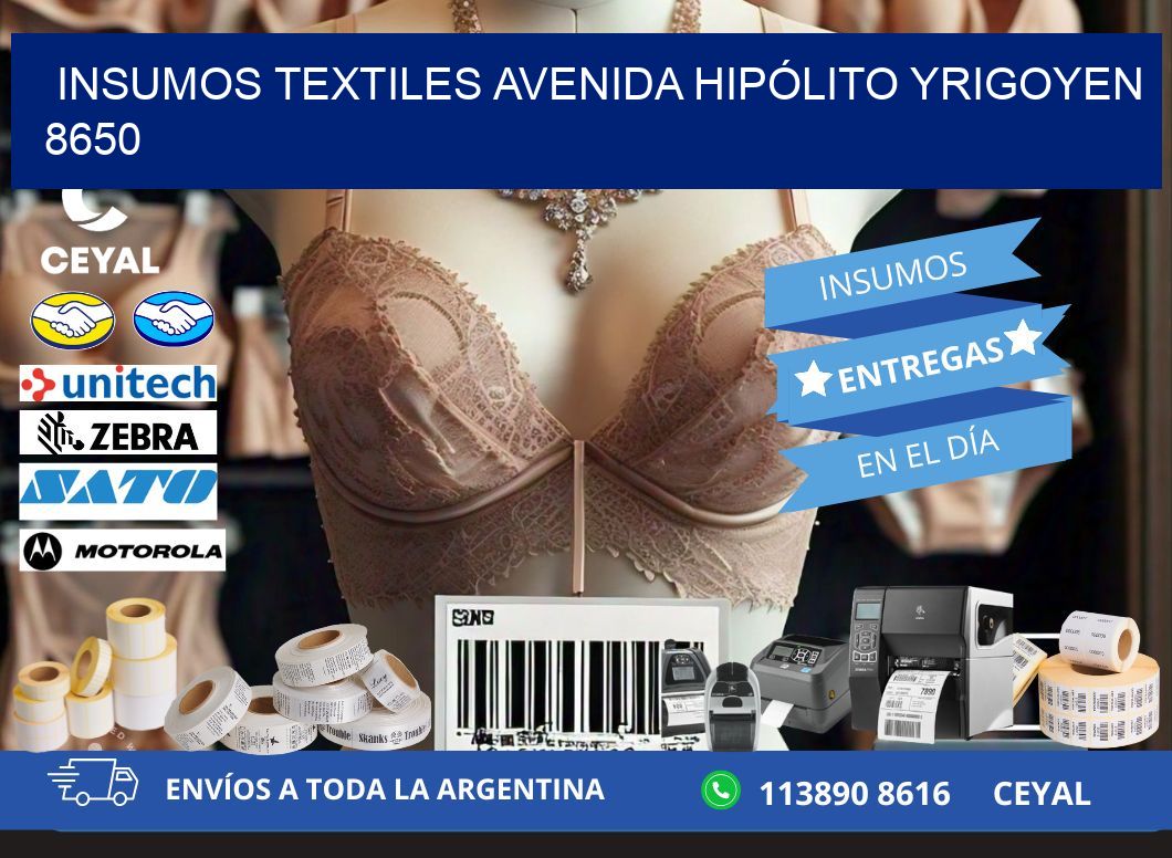 INSUMOS TEXTILES AVENIDA HIPÓLITO YRIGOYEN 8650