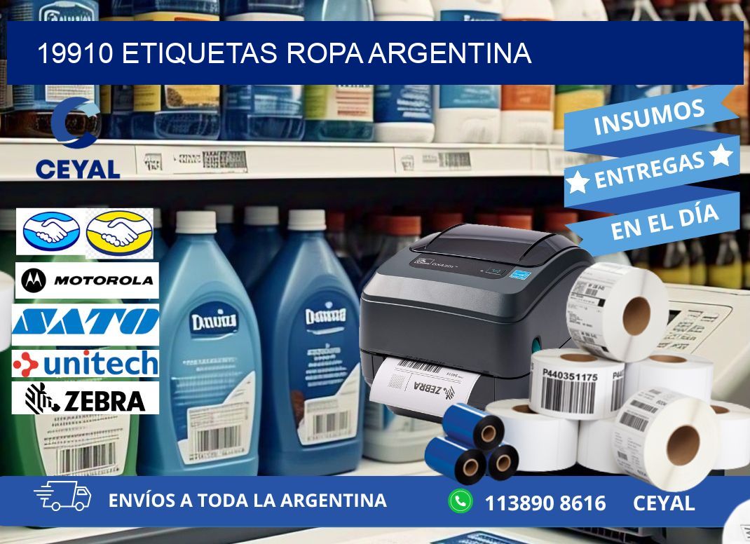 19910 ETIQUETAS ROPA ARGENTINA