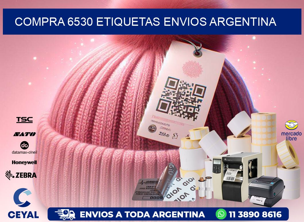 COMPRA 6530 ETIQUETAS ENVIOS ARGENTINA