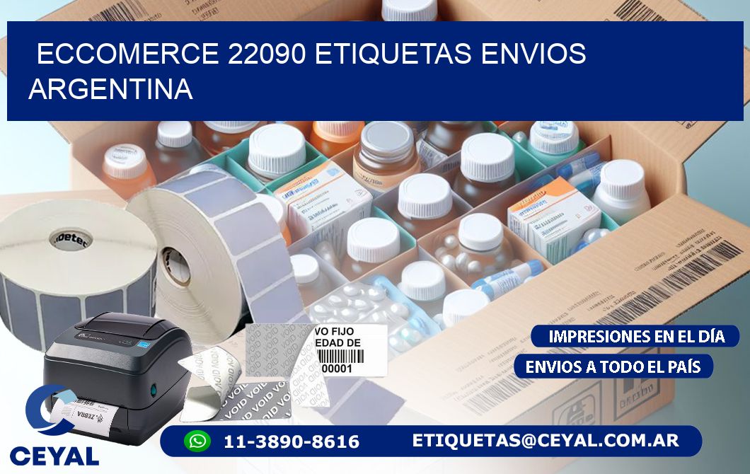 ECCOMERCE 22090 ETIQUETAS ENVIOS ARGENTINA