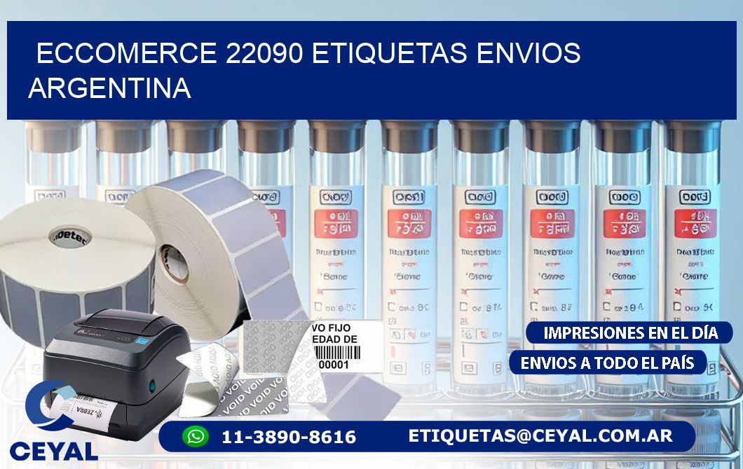 ECCOMERCE 22090 ETIQUETAS ENVIOS ARGENTINA