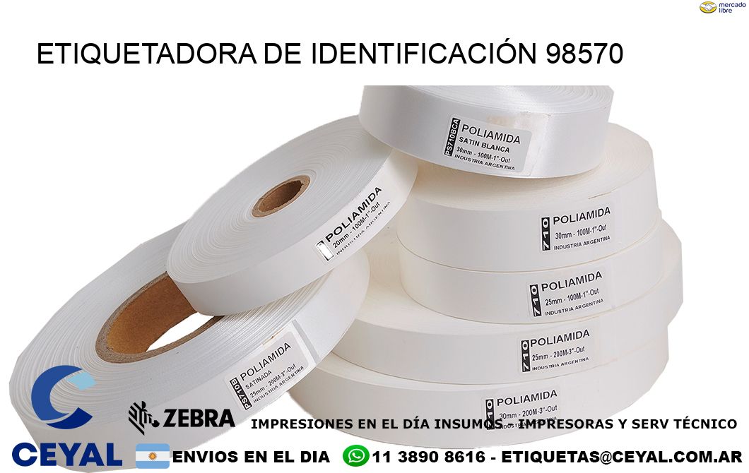 ETIQUETADORA DE IDENTIFICACIÓN 98570