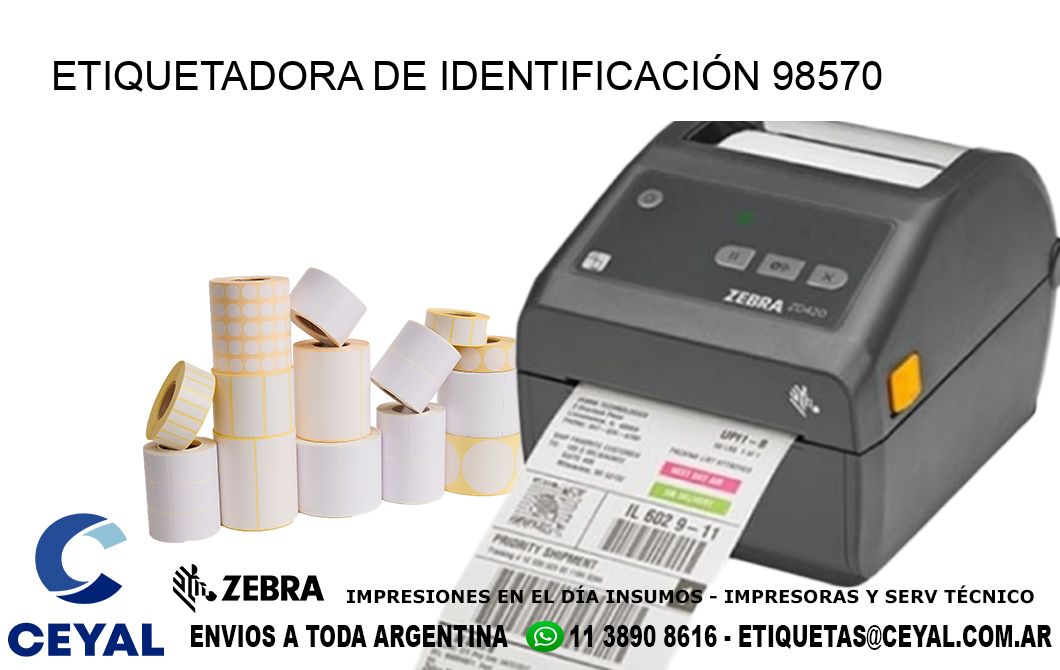 ETIQUETADORA DE IDENTIFICACIÓN 98570