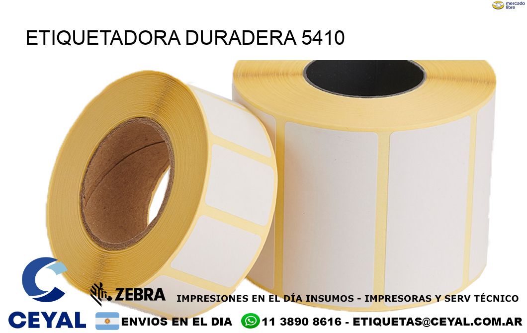 ETIQUETADORA DURADERA 5410