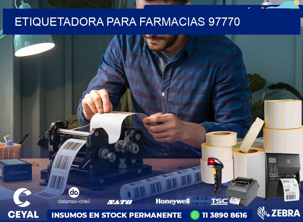 ETIQUETADORA PARA FARMACIAS 97770