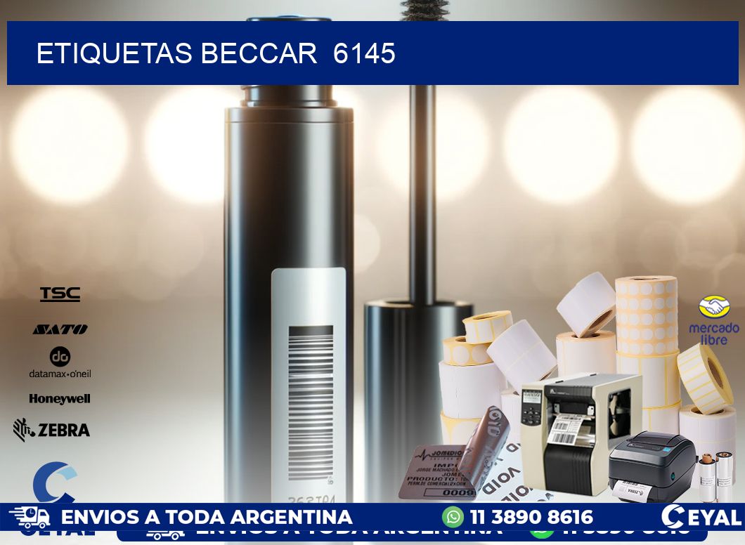 ETIQUETAS BECCAR  6145