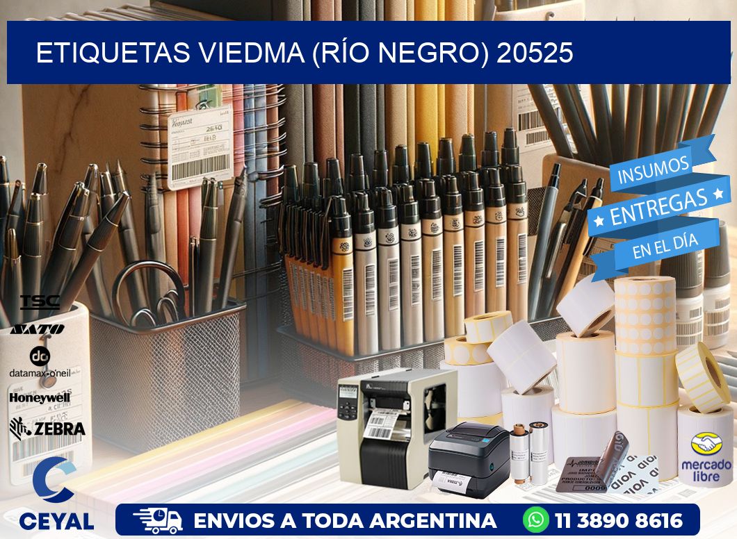 ETIQUETAS VIEDMA (RÍO NEGRO) 20525