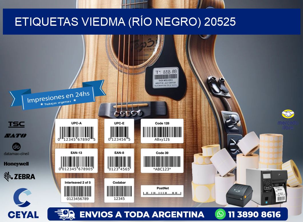 ETIQUETAS VIEDMA (RÍO NEGRO) 20525