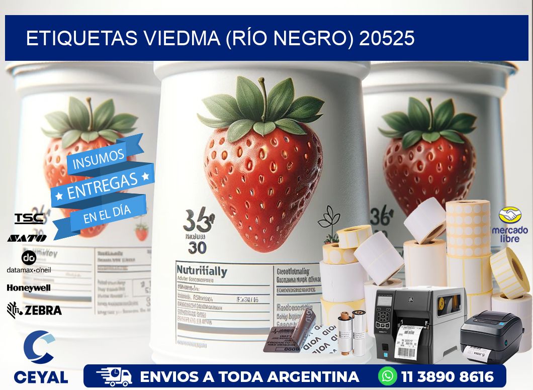 ETIQUETAS VIEDMA (RÍO NEGRO) 20525