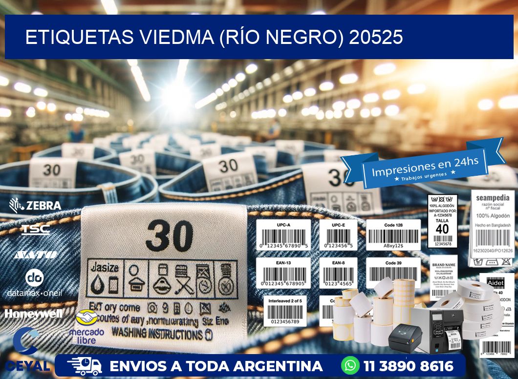 ETIQUETAS VIEDMA (RÍO NEGRO) 20525